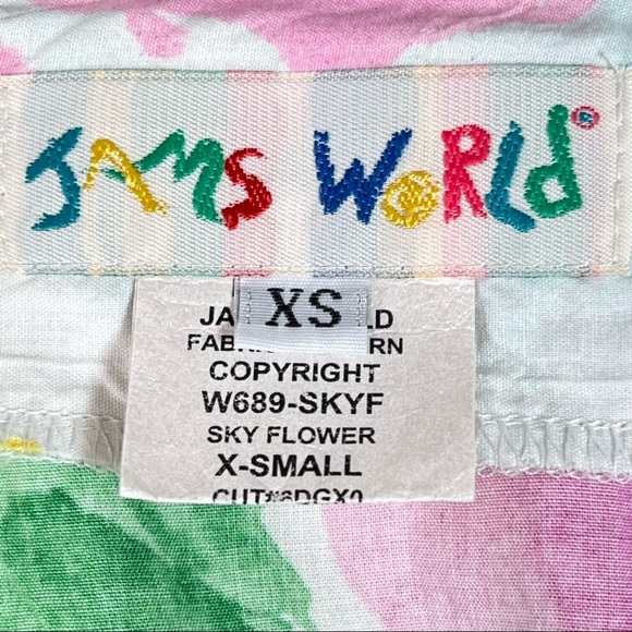 Jams World Women’s Tropical Floral Skirt & Cami Set XS - Picture 13 of 15